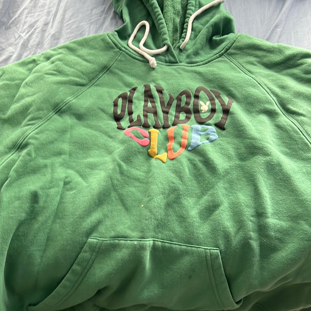 Pacsun Playboy Hoodie Green